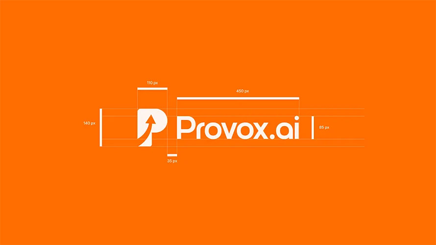 Letter P Logo with Arrow