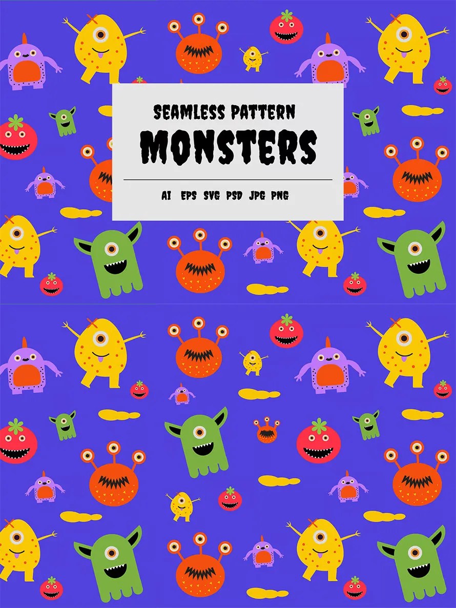 Monsters Patterns