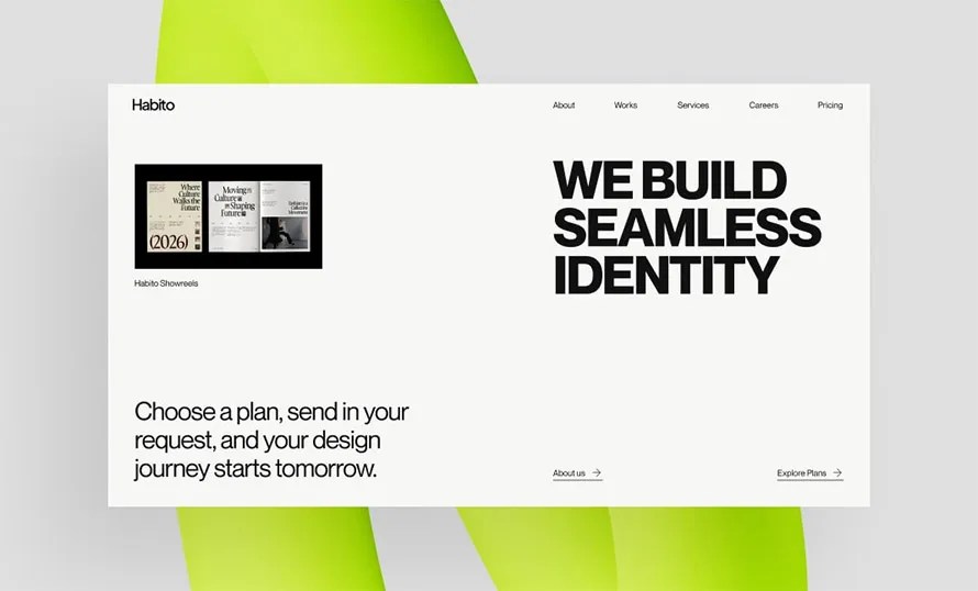 Habito Studio Website Design
