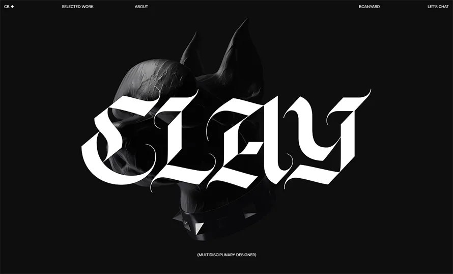Clay Boan Website Design