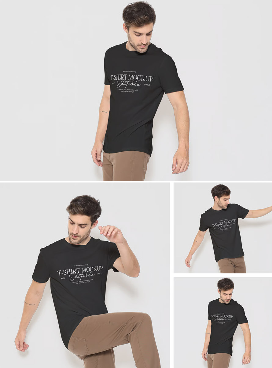 Attractive T Shirt Mockup Attractive T Shirt Mockup