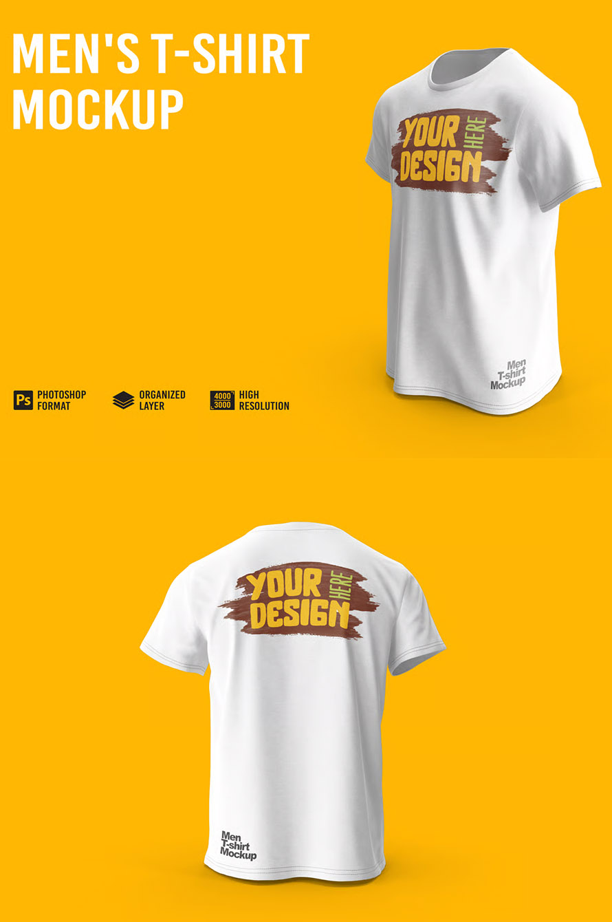 Best Men T Shirt Mockup Best Men T Shirt Mockup
