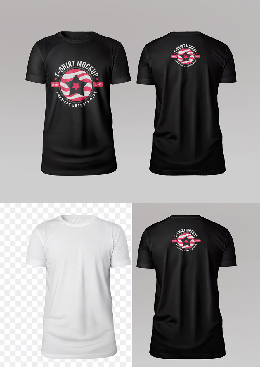 Elegant T Shirt Mockup Elegant T Shirt Mockup
