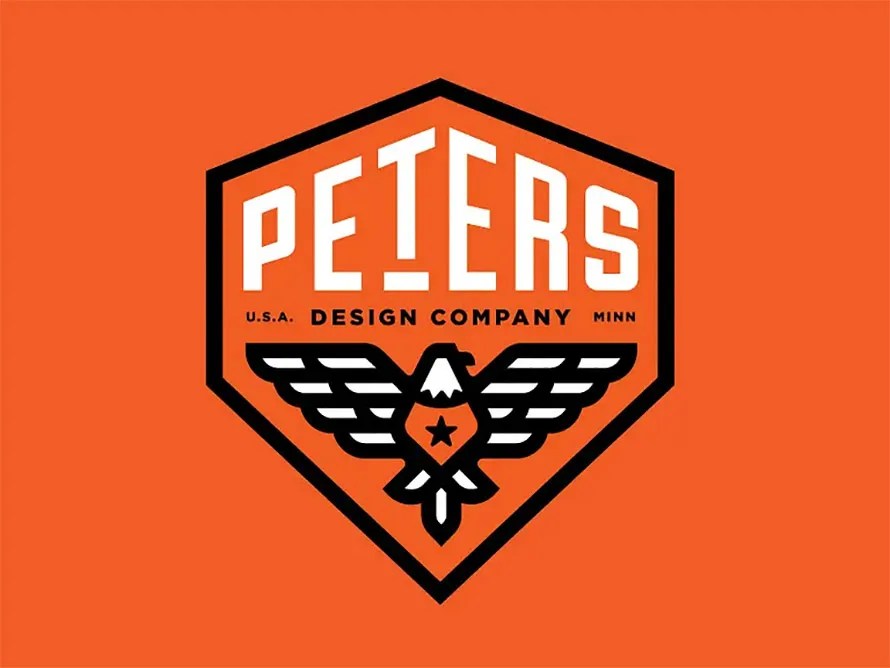 Peters Design Co Eagle Badge