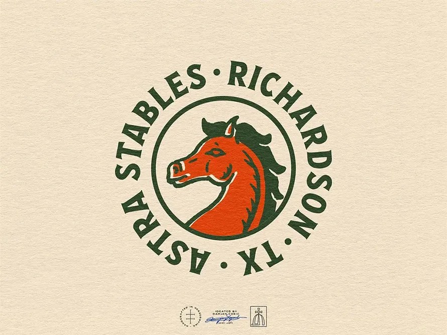 Astra Stables Secondary Badge