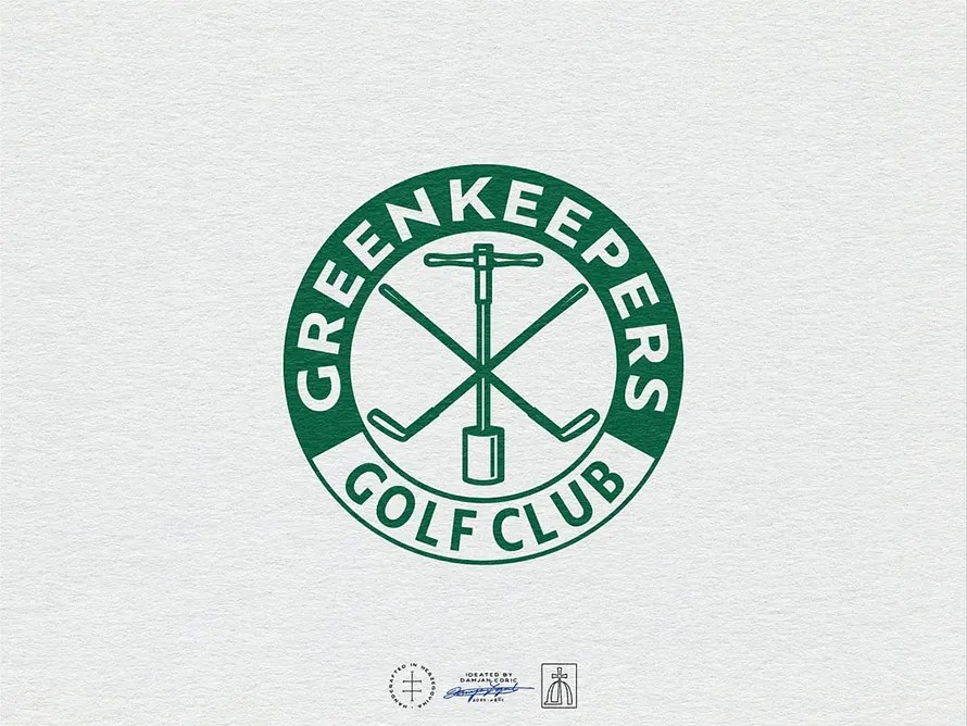 Greenkeepers Golf Club Secondary Badge Logo