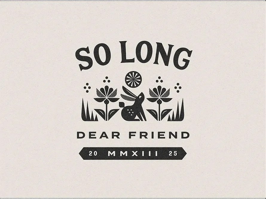So Long Dear Friend Logo
