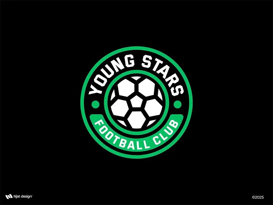 Young stars Badge Logo