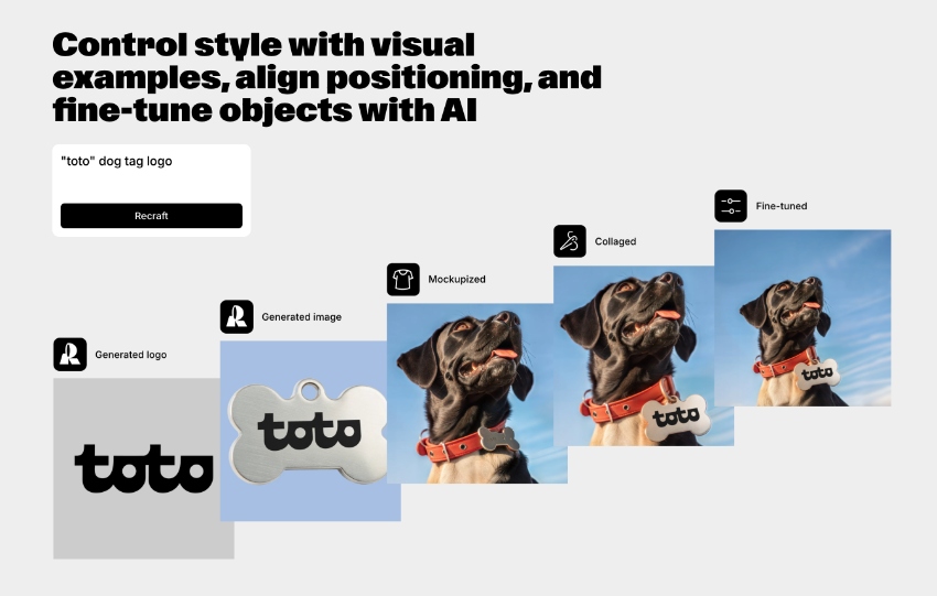 recraft ai image generator app for graphic design