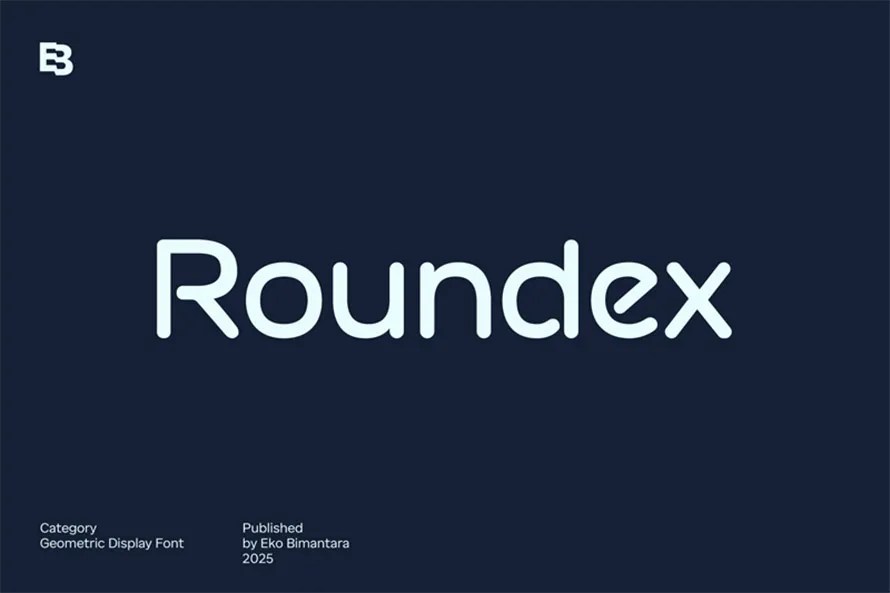 Roundex Poster Font Roundex Poster Font