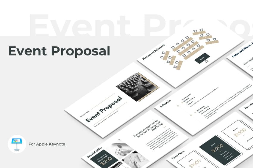 Event Proposal Keynote Template