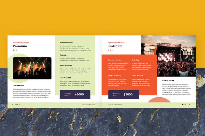 Music Event Sponsorship Proposal Template