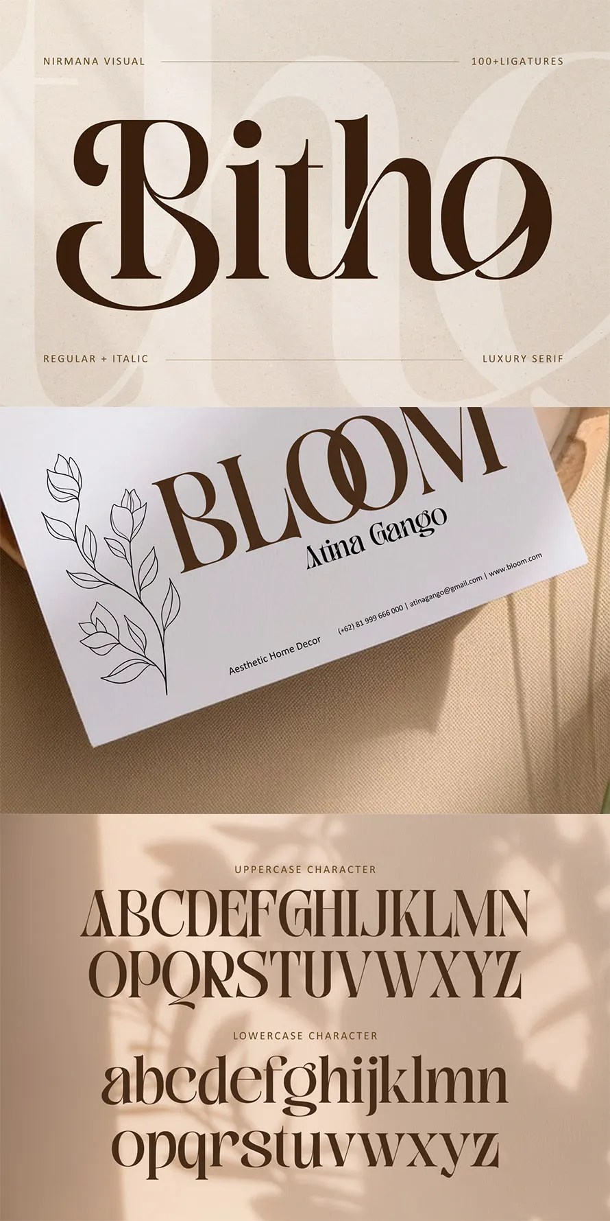 Bitho Modern Logo Font
