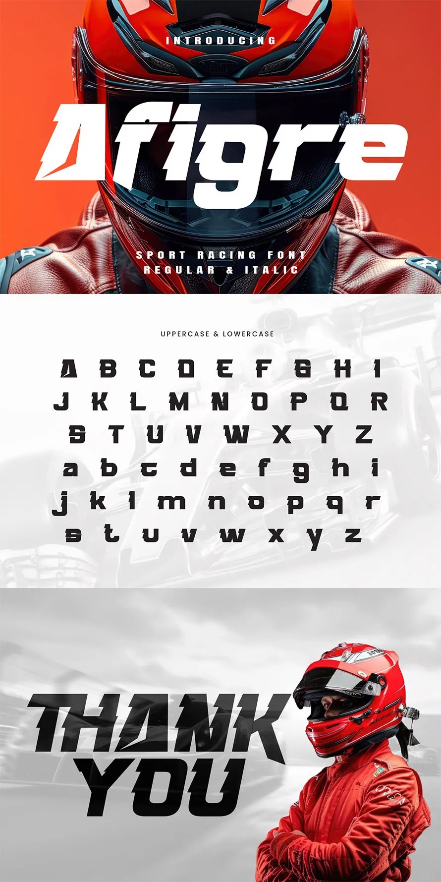 Afigre Bold Sports Font