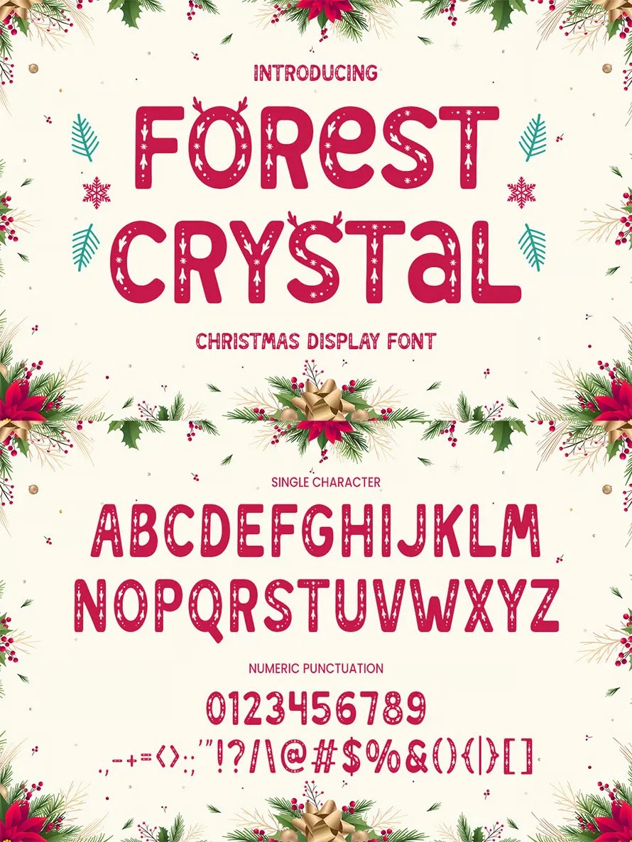 Christmas Font - 4