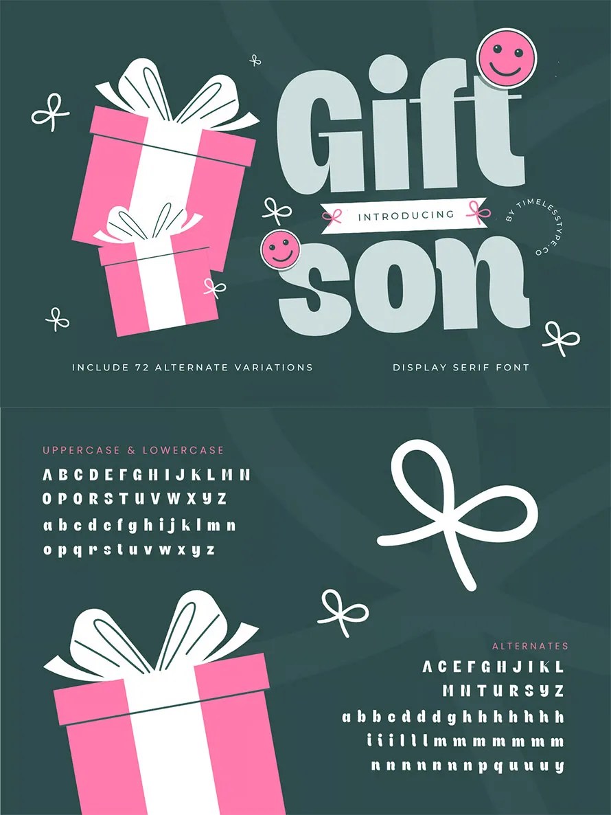 Christmas Font - 7