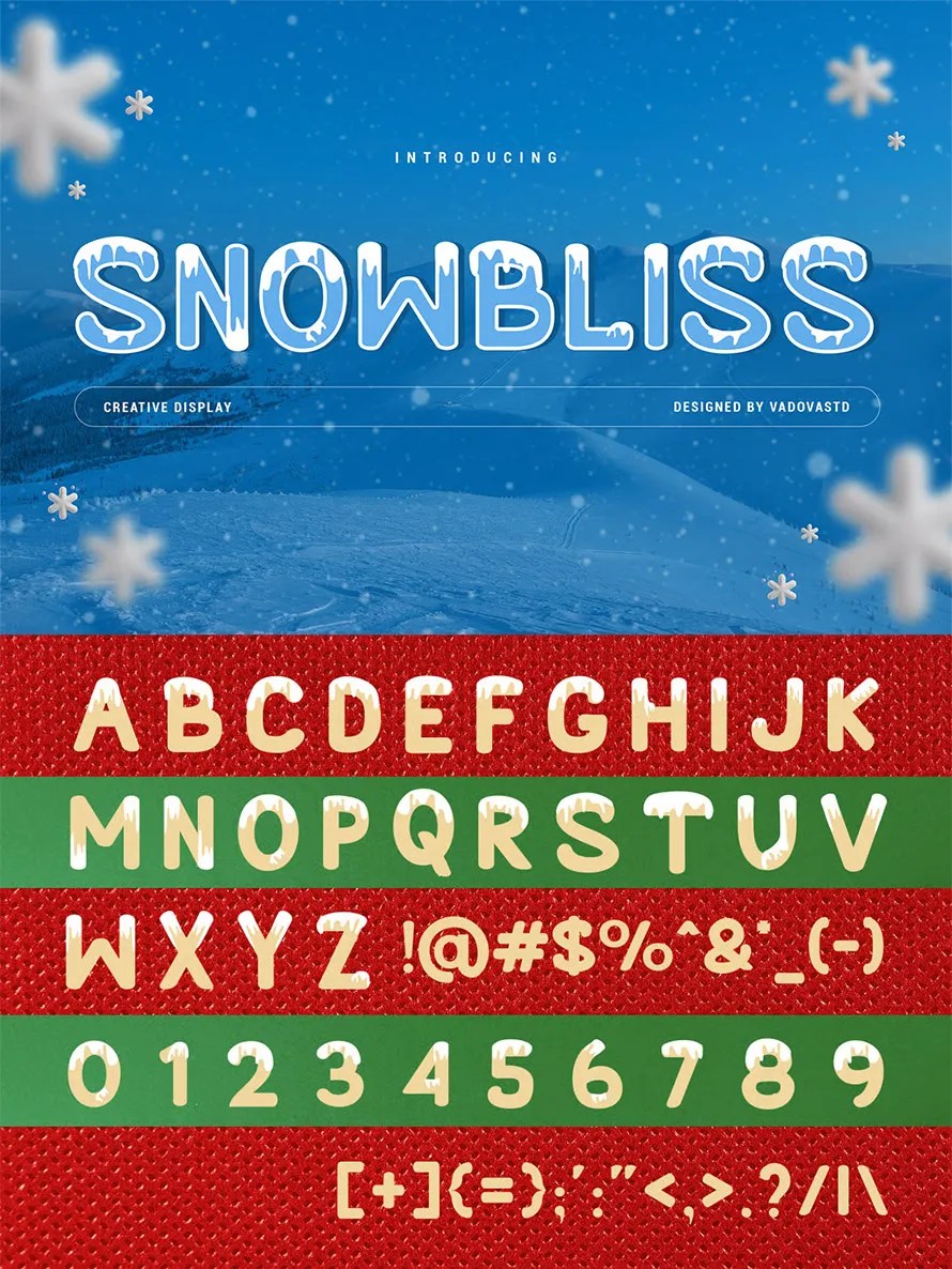 Christmas Font - 8