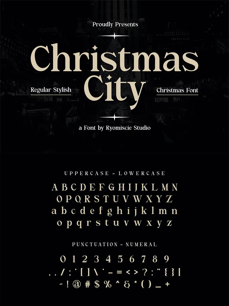 Christmas Font - 13