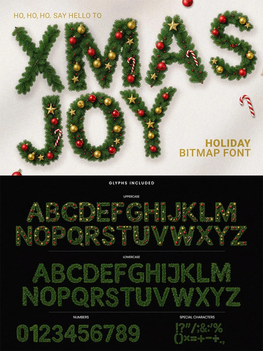 Christmas Font - 20
