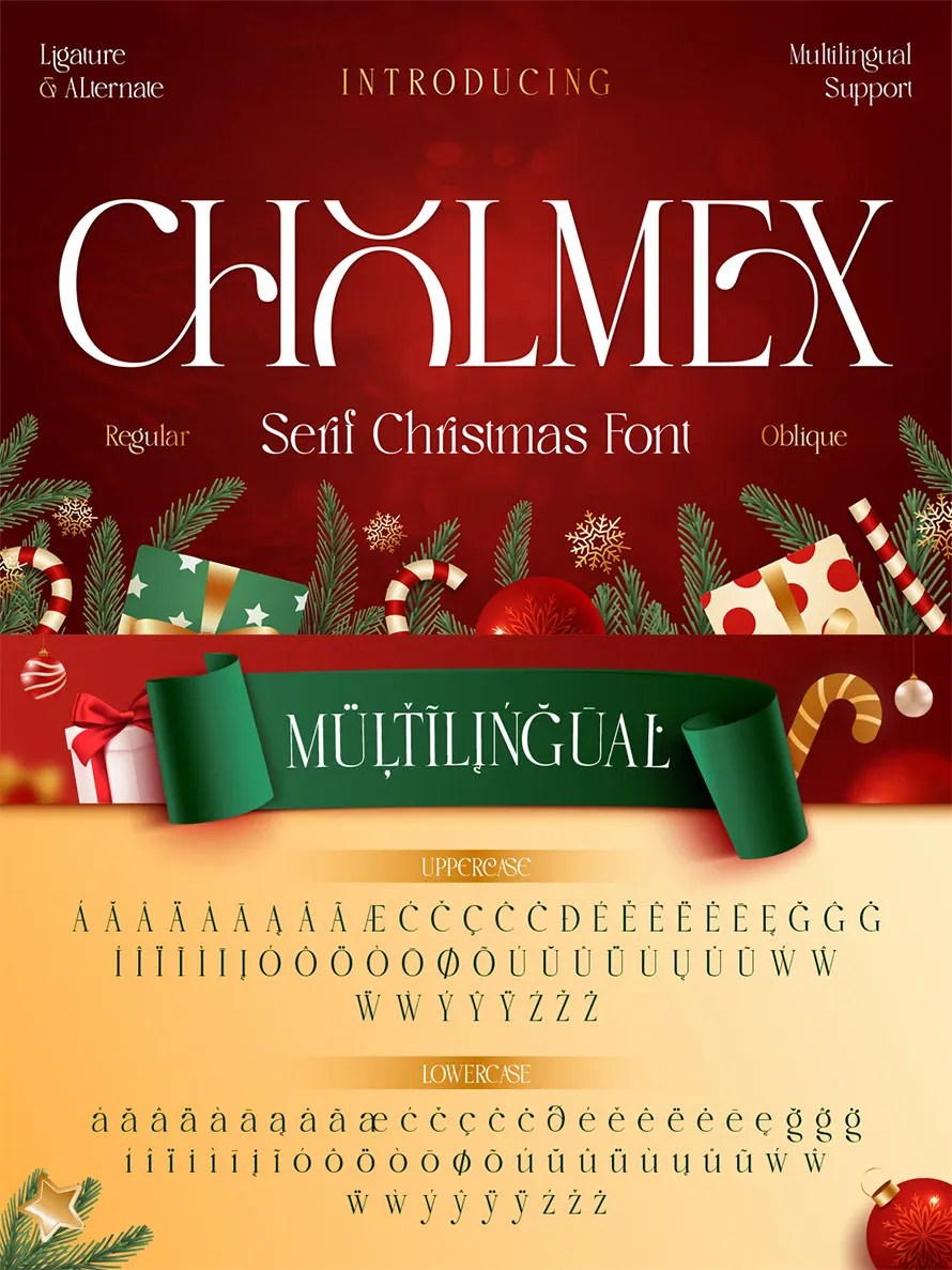 Christmas Font - 16