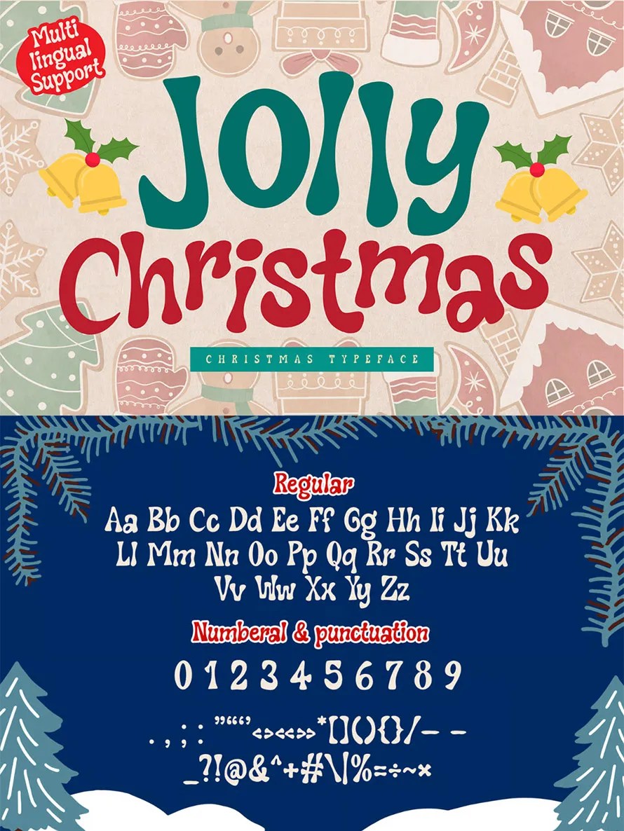 Christmas Font - 21