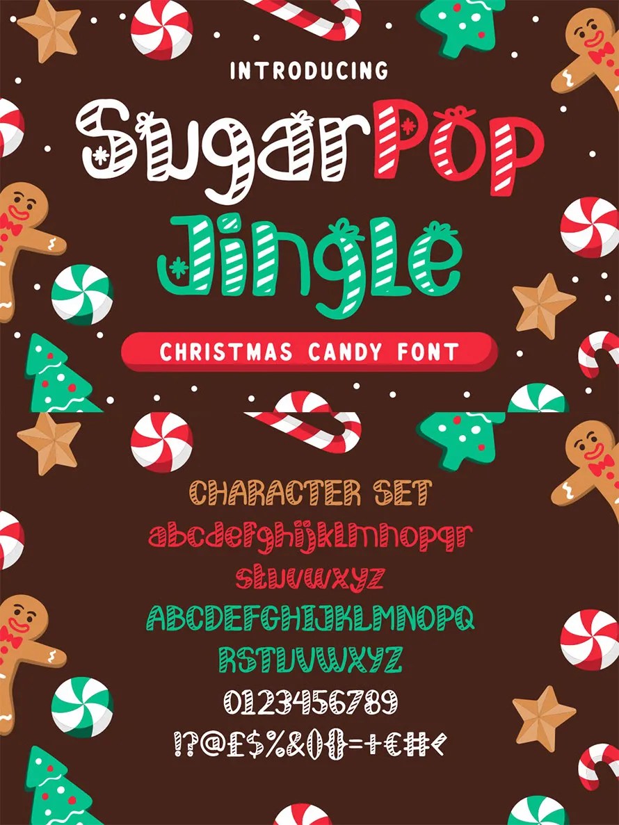 Christmas Font - 30