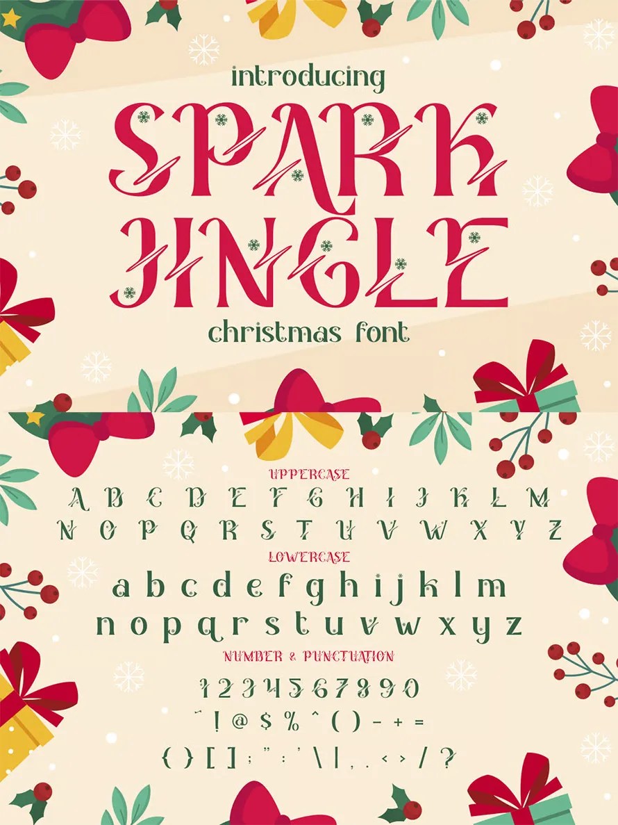 Christmas Font - 27
