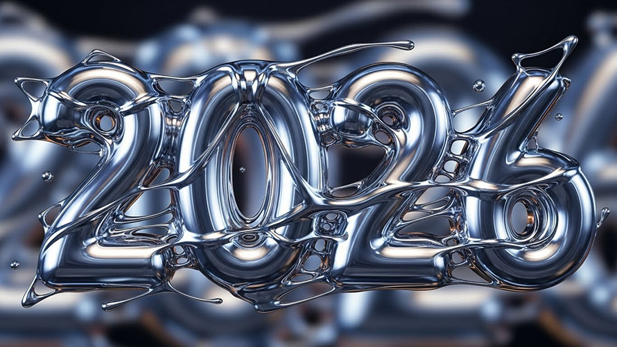 Metallic + Liquid Chrome Everywhere