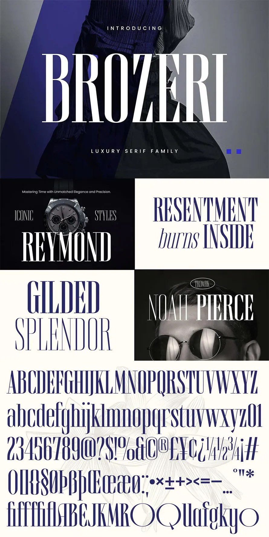 Casual Serif Brozeri Font
