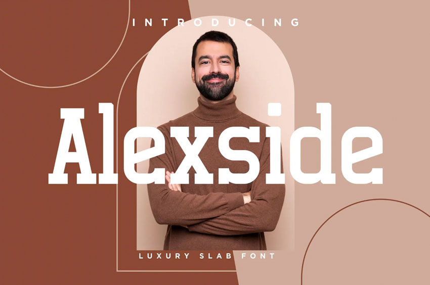 slab serif font