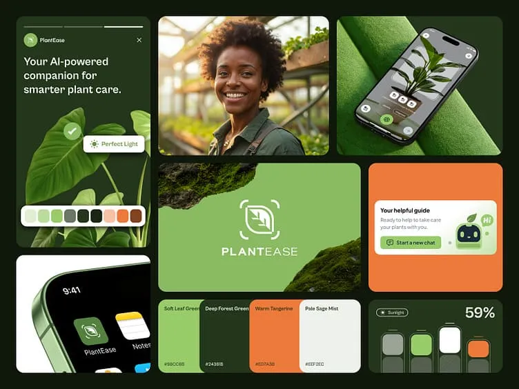 Plantease AgroTech Branding by Jubaer Alam