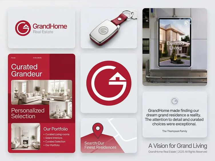 Real Estate Branding by Sharafat | Brand Designer