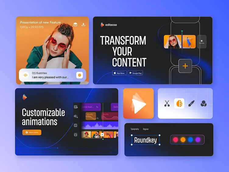 Branding for Video Editor by Arounda Branding