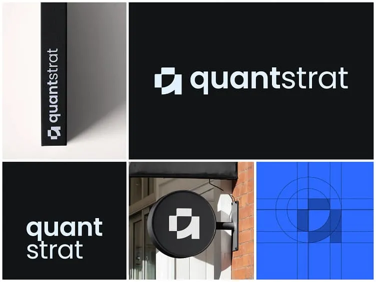 quantstart logo and branding by sumzart / logo - branding specialist