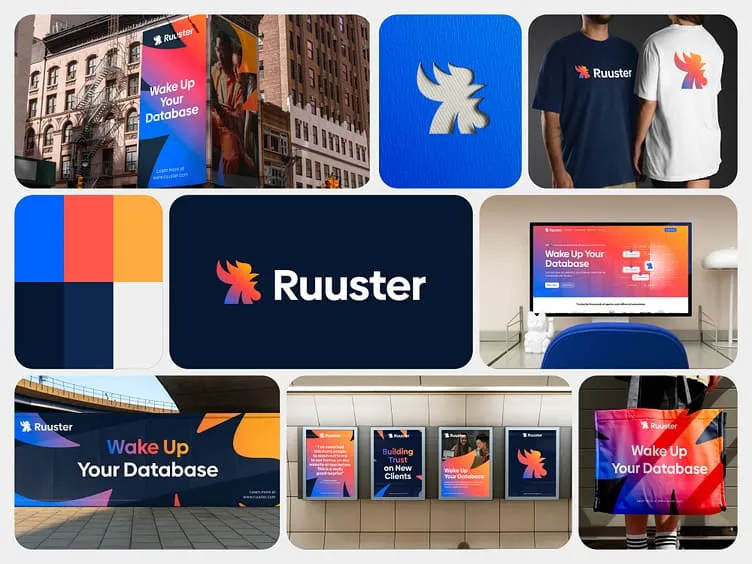 Ruuster Branding by Wegrow