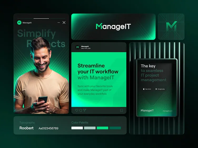 Branding for T Project Management by Arounda Branding