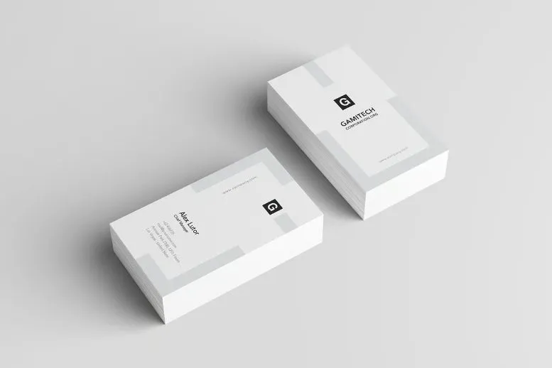 Minimalist Design Business Cards for Modern Brands - 12