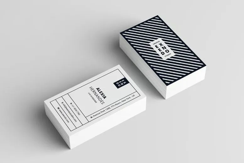 Minimalist Design Business Cards for Modern Brands - 16