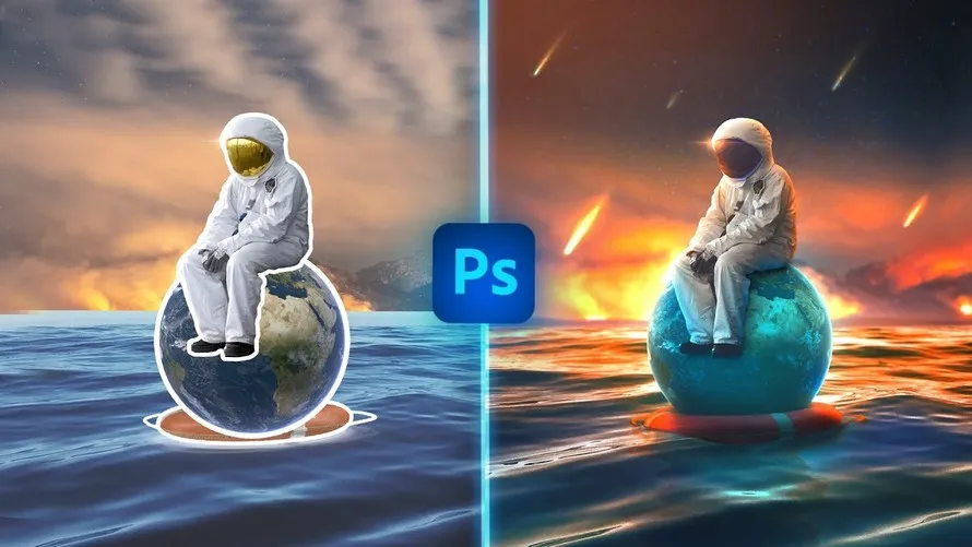 The Making of PhotoManipulation: Lost At Sea | Photoshop Step-by-step Compositing Tutorial The Making of PhotoManipulation: Lost At Sea | Photoshop Step-by-step Compositing Tutorial