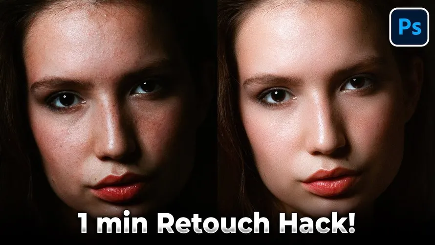 Photoshop 1 min Skin Retouch HACK! Photoshop 1 min Skin Retouch HACK!
