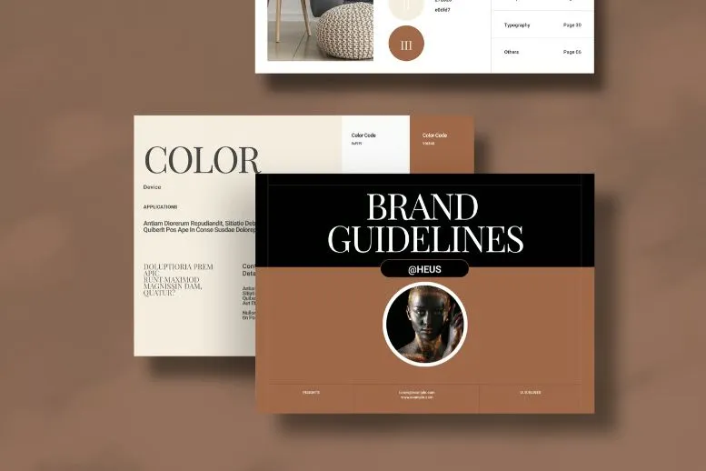 Brand Guideline Template - Ready to use