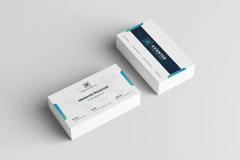 Simple Business Cards - 8 Simple Business Cards - 8
