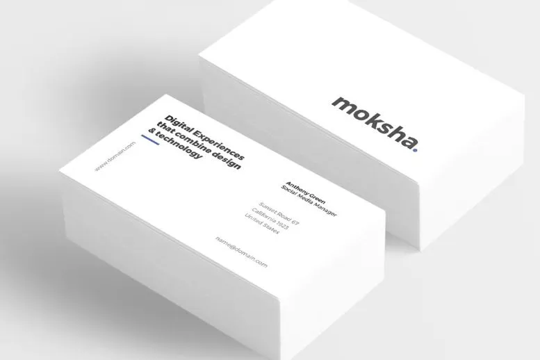 Simple Business Cards - 16 Simple Business Cards - 16