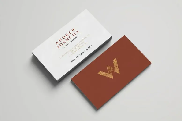 Simple Business Cards - 18 Simple Business Cards - 18