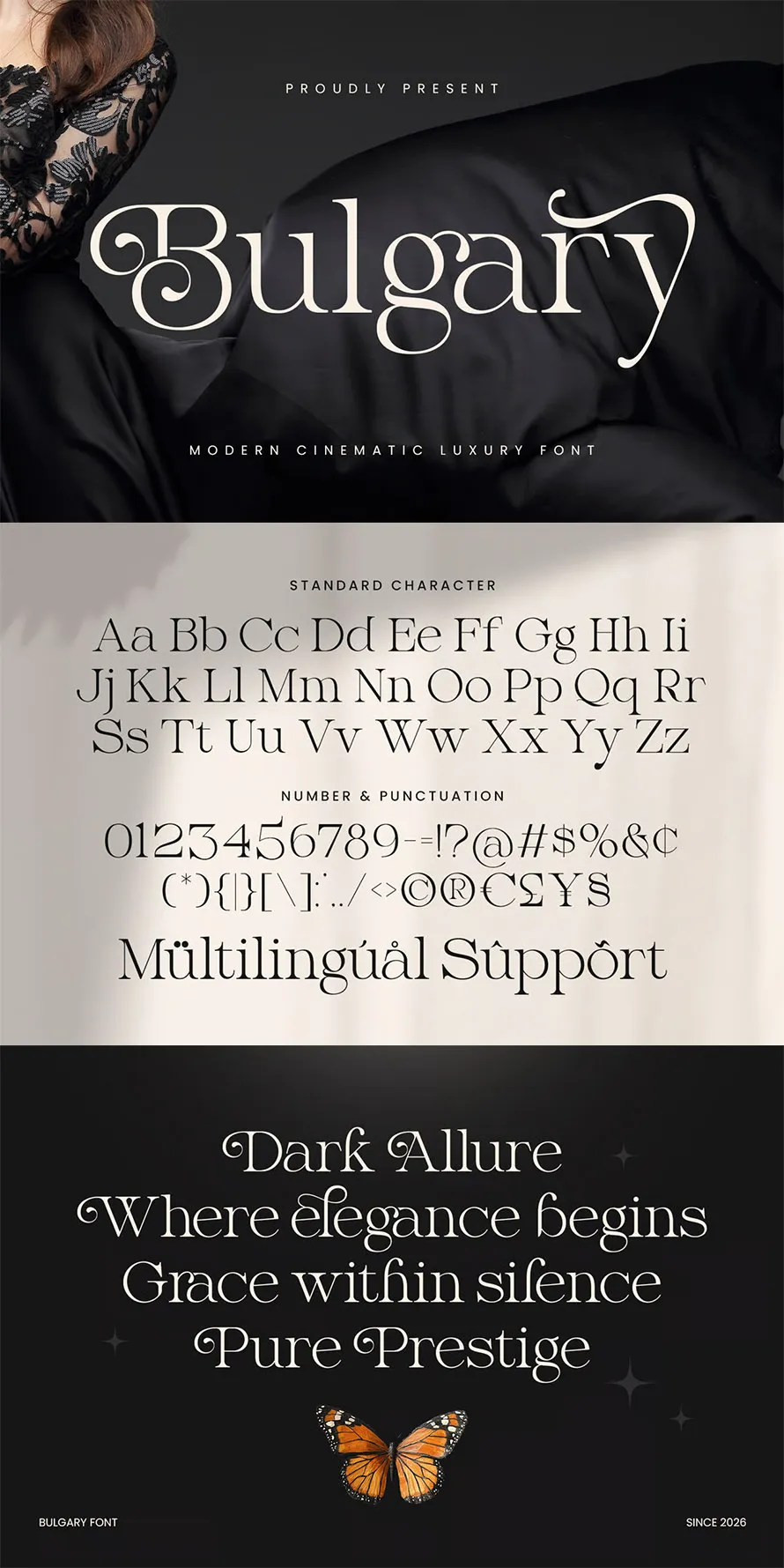 Logo Font - Bulgary Logo Font - Bulgary