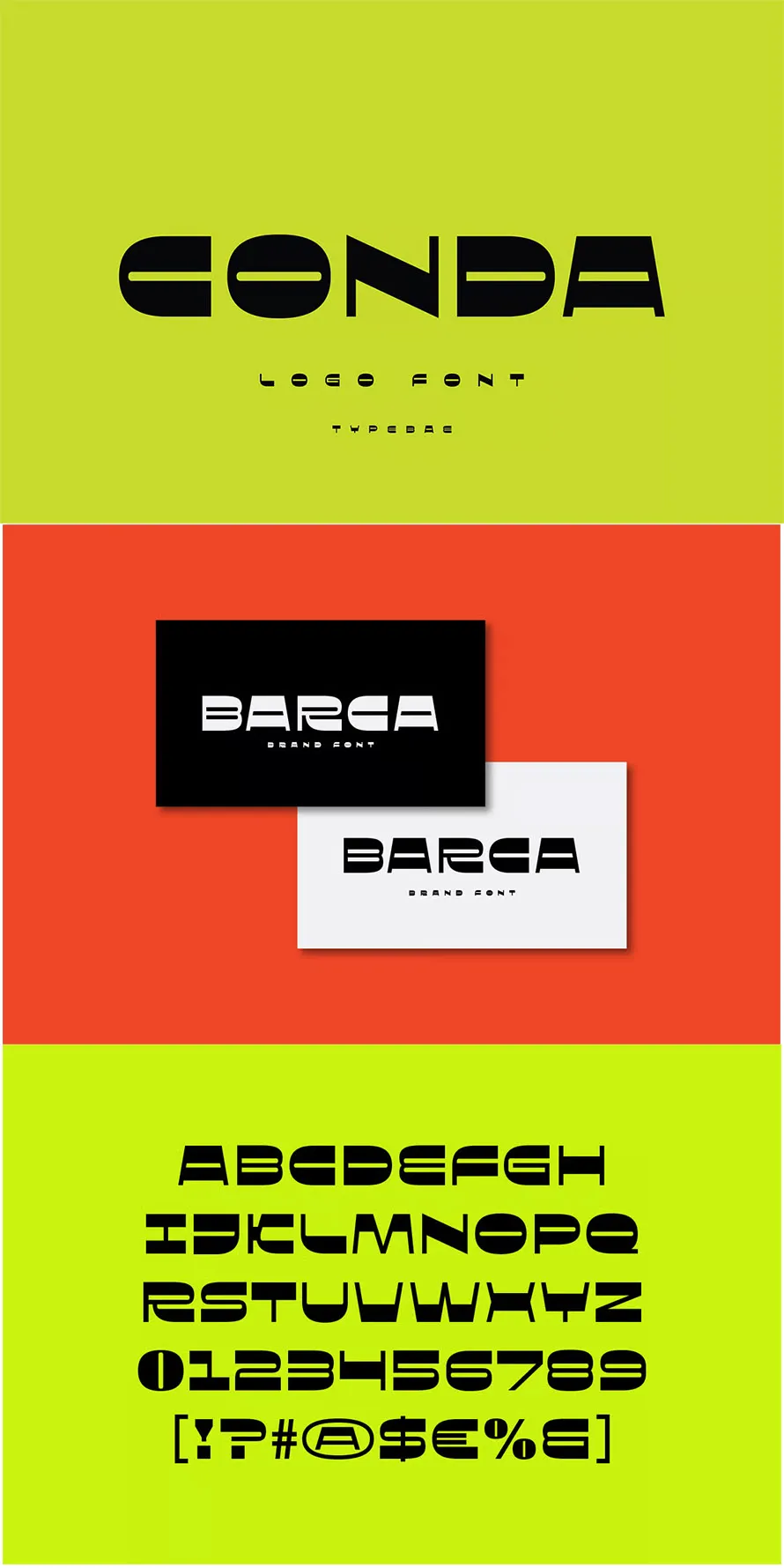 Conda Logo Font Conda Logo Font
