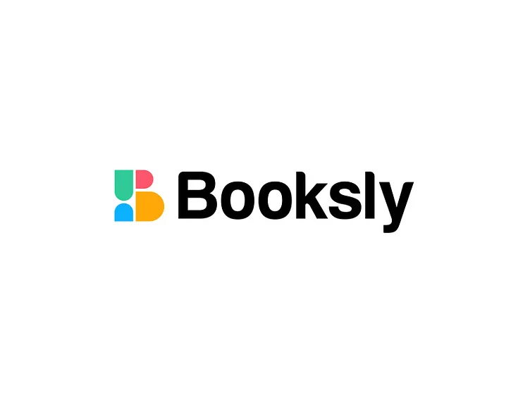 booksly logo design by Nusrat Jahan- Logo  & Brand Designer