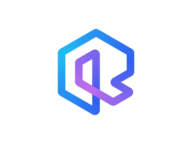 Modern CR Logo for Sale - Flow Connection Web3 B2B SaaS Logo by Anik Khandaker® - Logo Designer