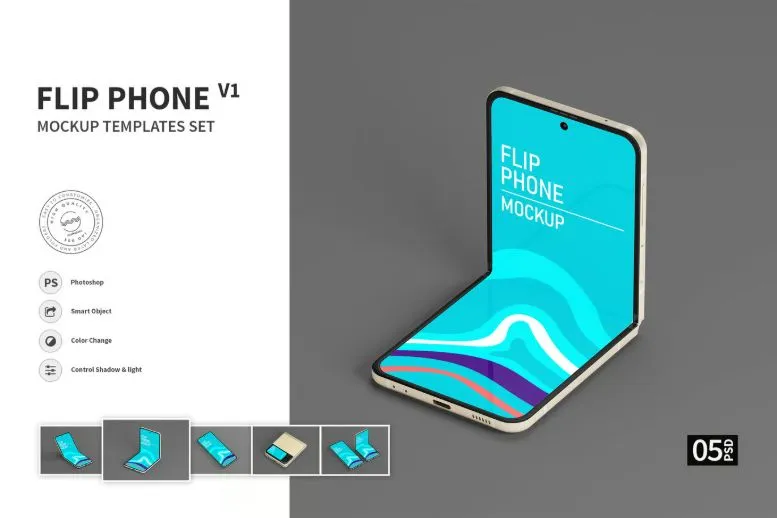 Flip Phone vol.01 - Mockup