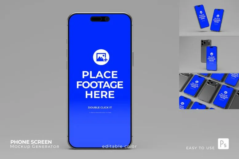 Phone 17 Screen Mockup
